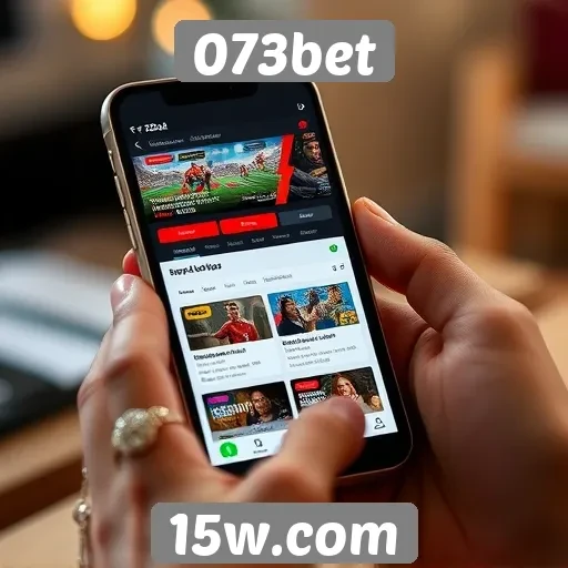 Acessibilidade do site 073bet em dispositivos móveis